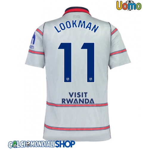 Maglie da calcio Atletico Madrid Ademola Lookman #11 Terza Maglia 2026-27 Manica Corta